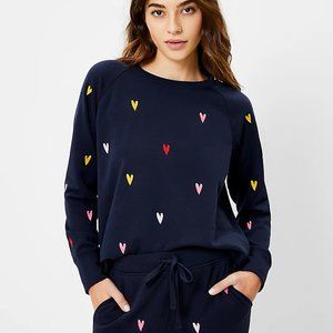 Lou & Grey Embroidered Heart Lounge set